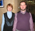 В антракте. Ольга Миркина — бывший председатель КСП «Встреча», г.Арзамас с мужем