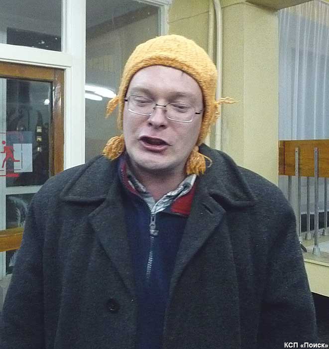 В.Сергиенко: Мне нравится эта шапочка!